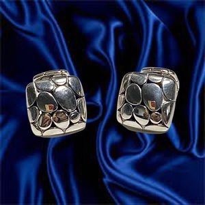 John Hardy Kali Cufflinks in Sterling Silver